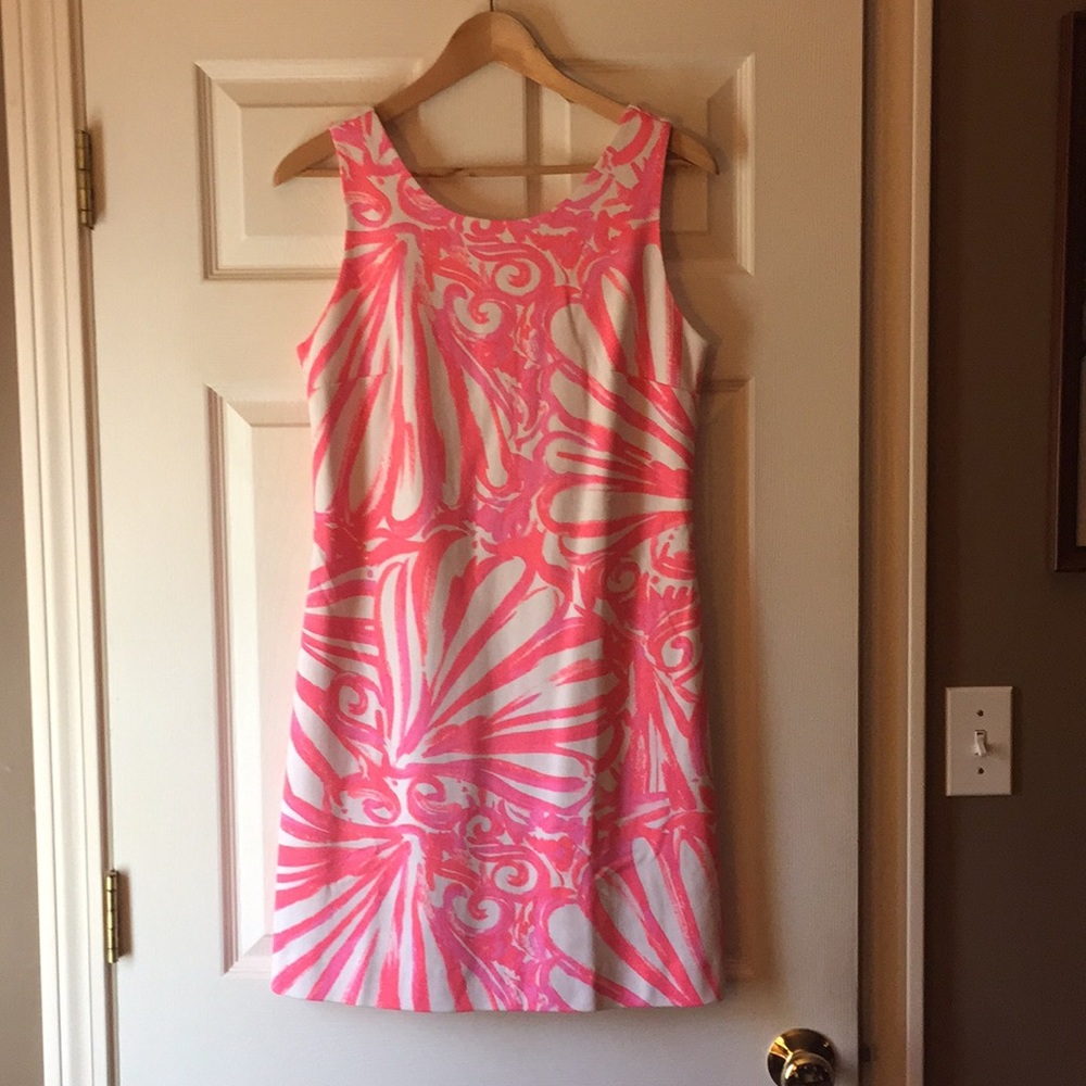Lilly Pulitzer Pink Sun Ray dress NWT